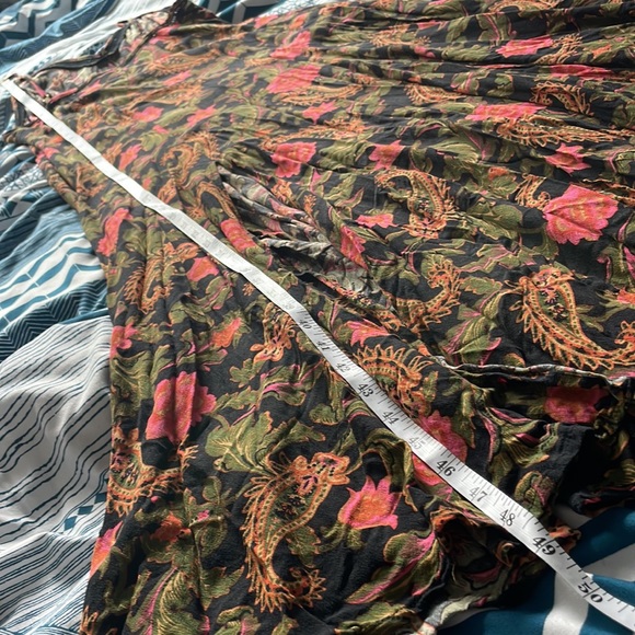 Spell and the gypsy etienne maxi slip slit strappy dress fit and flare floral - Picture 15 of 17